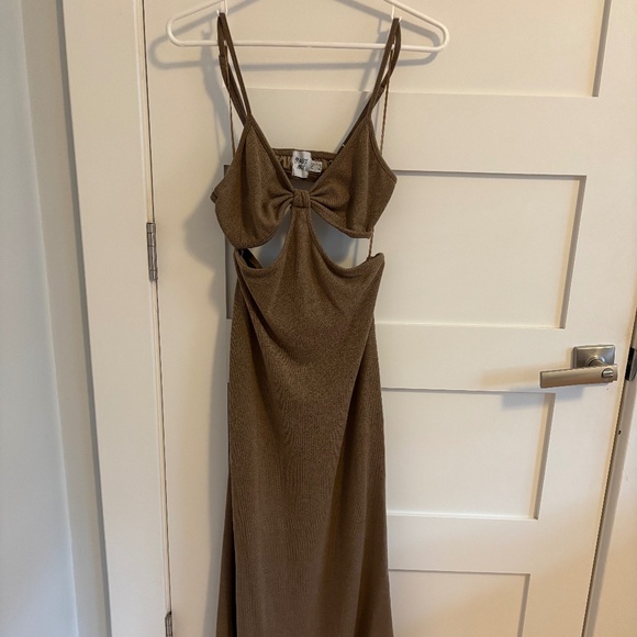 Princess Polly Jocelyn Cut Out Midi Dress - Picture 1 of 5
